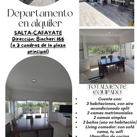 Departamentos En Los Valles Calchaquies Кафаяте Екстер'єр фото